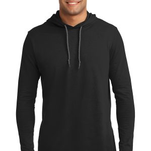 Anvil® 100% Combed Ring Spun Cotton Long Sleeve Hooded T-Shirt